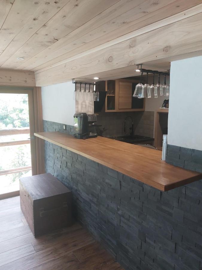 Appartement Avec Vue Panoramique A Champagny - La Joubarbe La Plagne Zewnętrze zdjęcie