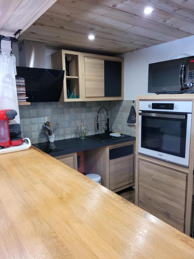 Appartement Avec Vue Panoramique A Champagny - La Joubarbe La Plagne Zewnętrze zdjęcie